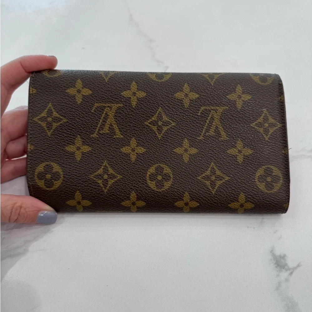 Louis Vuitton Vintage Monogram LARGE International Wallet OS